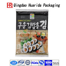 Stand up Plastic Sushi Food Packaging Bag